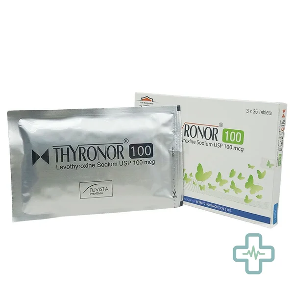 Thyronor 100 100 mcg Tablet — Levothyroxine Sodium