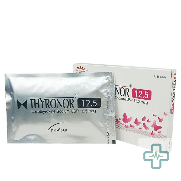 Thyronor 12.5 12.5 mcg Tablet — Levothyroxine Sodium