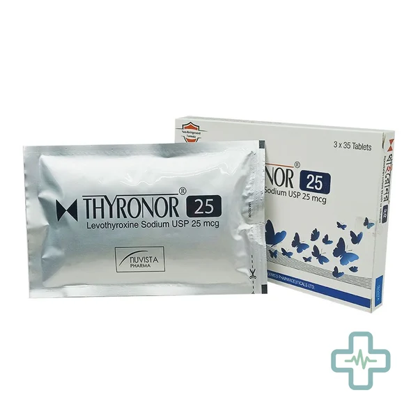 Thyronor 25 25 mcg Tablet — Levothyroxine Sodium