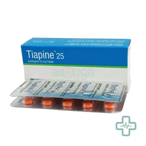 Tiapine 25 mg Tablet — Quetiapine