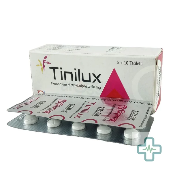 Tinilux 50 mg Tablet — Tiemonium Methylsulphate