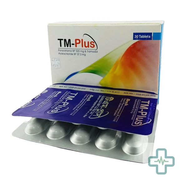 TM-Plus 325 mg + 37.5 mg Tablet — Paracetamol + Tramadol Hydrochloride