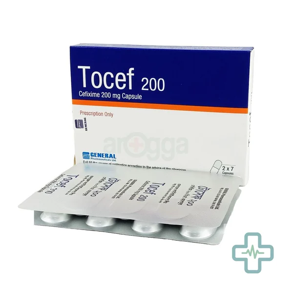 Tocef 200 mg Capsule — Cefixime