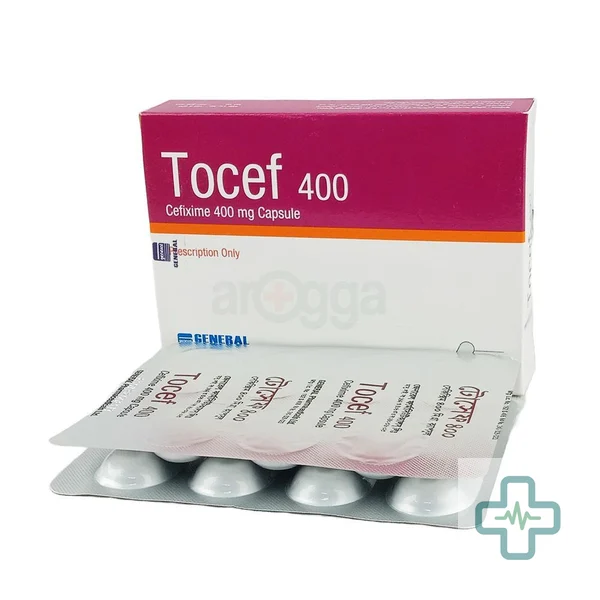 Tocef 400 mg Capsule — Cefixime