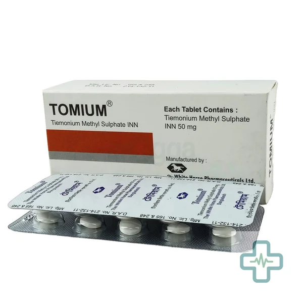Tomium 50 mg Tablet — Tiemonium Methylsulphate