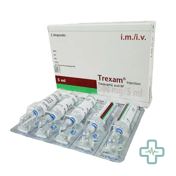 Trexam 250 mg/5 ml Injection — Tranexamic Acid