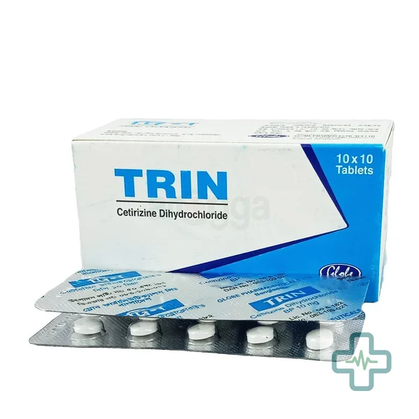 Trin 10 mg Tablet — Cetirizine Dihydrochloride