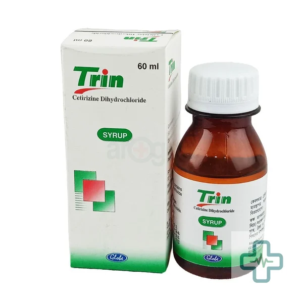 Trin 5 mg/5 ml Syrup — Cetirizine Dihydrochloride