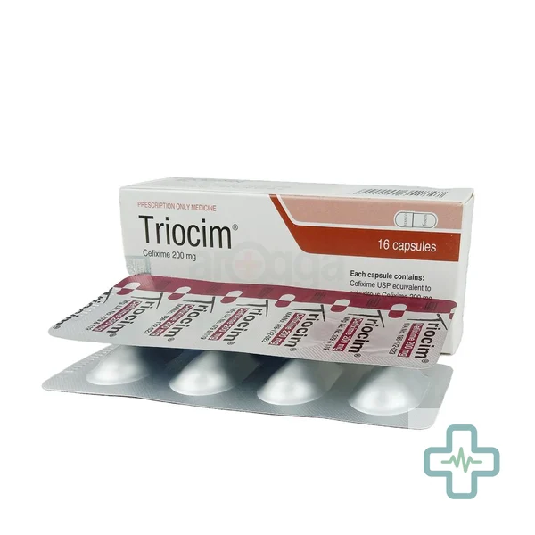 Triocim 200 mg Capsule — Cefixime