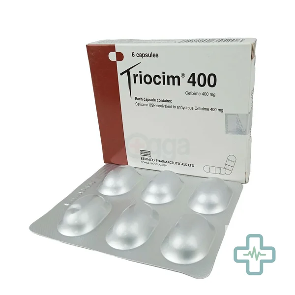 Triocim 400 400 mg Capsule — Cefixime