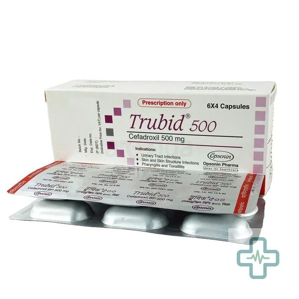 Trubid 500 mg Capsule — Cefadroxil