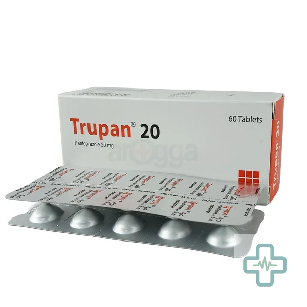 Trupan 20 mg Tablet — Pantoprazole