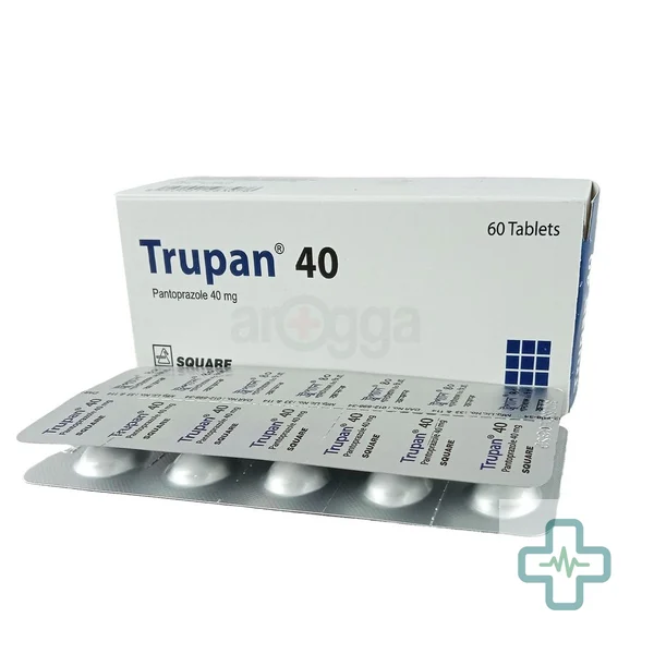 Trupan 40 mg Tablet — Pantoprazole