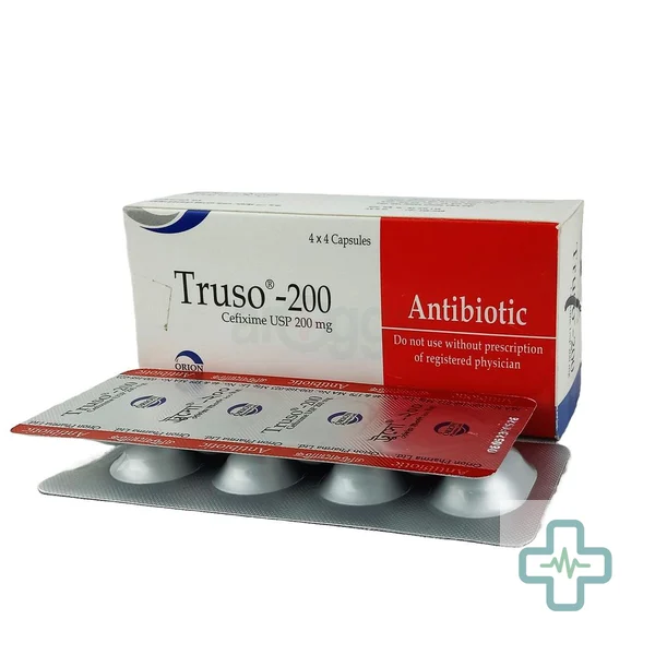 Truso 200 mg Capsule — Cefixime