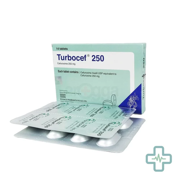 Turbocef 250 mg Tablet — Cefuroxime