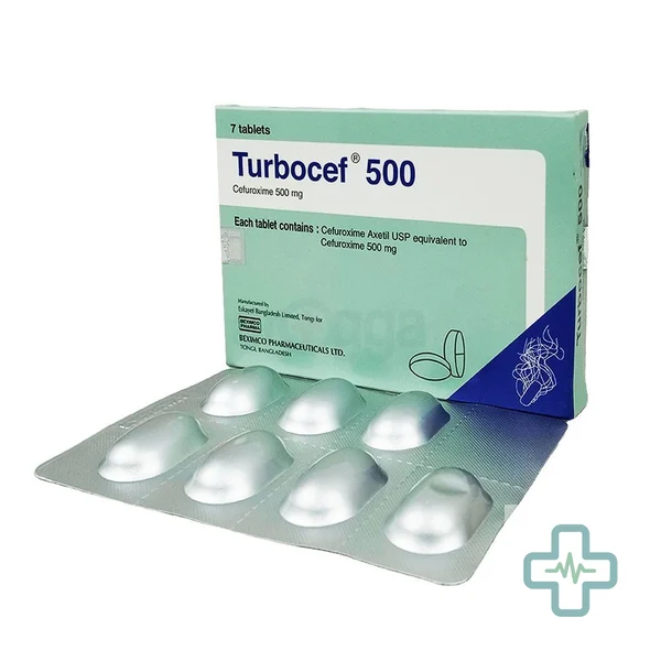 Turbocef 500 mg Tablet — Cefuroxime