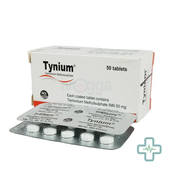 Tynium 50 mg Tablet — Tiemonium Methylsulphate