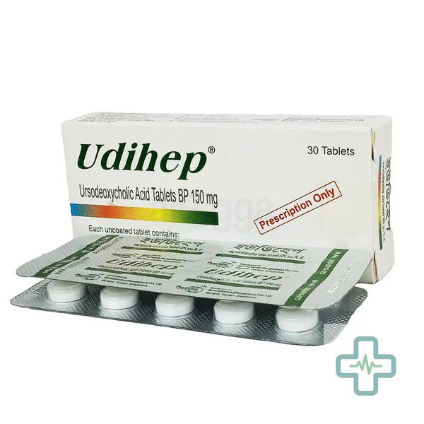 Udihep 150 mg Tablet — Ursodeoxycholic Acid