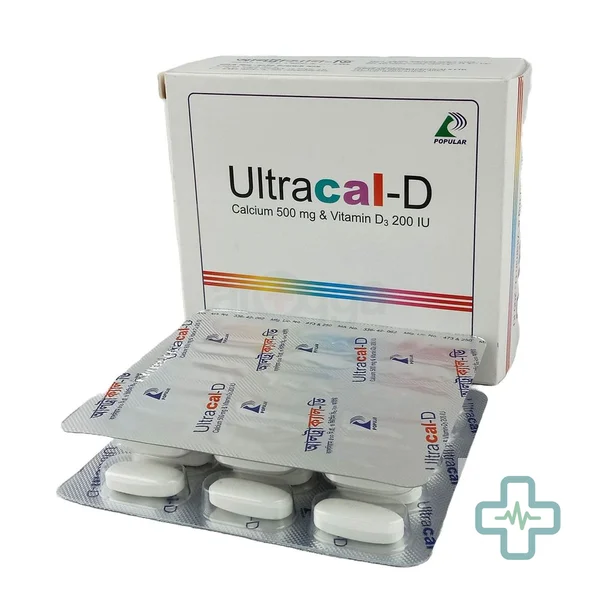 Ultracal 500 mg + 200 iu Tablet — Calcium + Vitamin D3