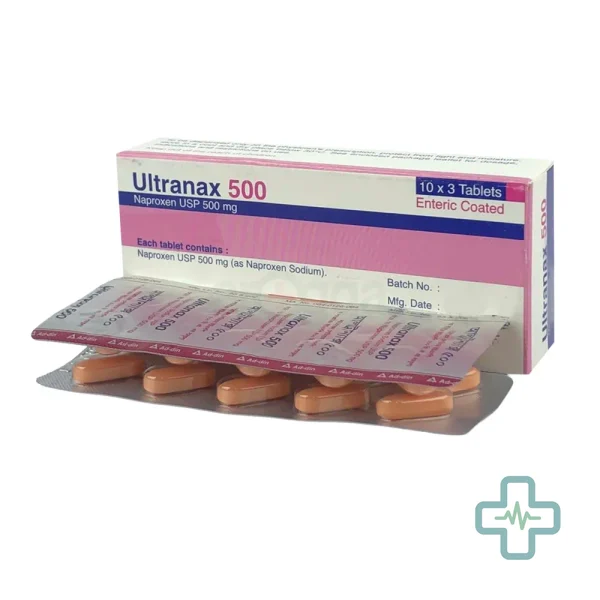 Ultranax 500 mg Tablet — Naproxen
