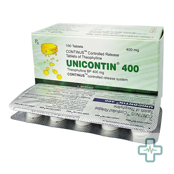 Unicontin 400 400 mg Tablet — Theophylline