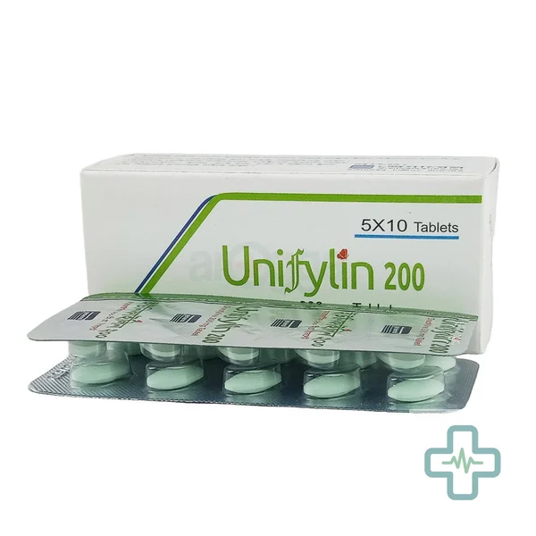UNIFYLIN 200 200 mg Tablet — Doxofylline
