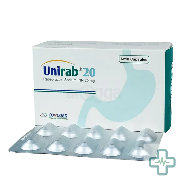 Unirab 20 20 mg Capsule — Rabeprazole Sodium