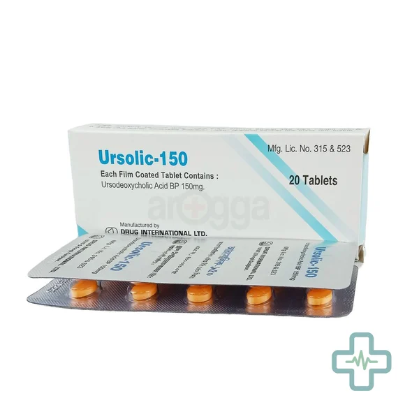 Ursolic 150 mg Tablet — Ursodeoxycholic Acid