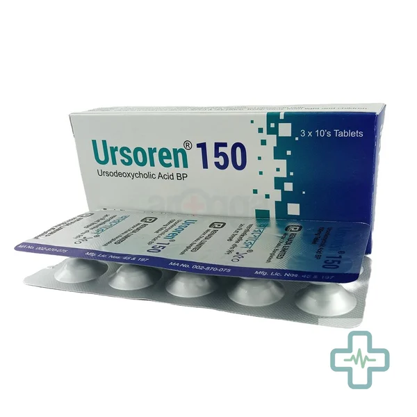 Ursoren 150 150 mg Tablet — Ursodeoxycholic Acid