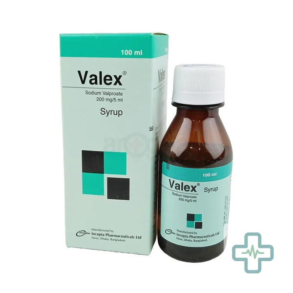 Valex 200 mg/5 ml Syrup — Sodium Valproate