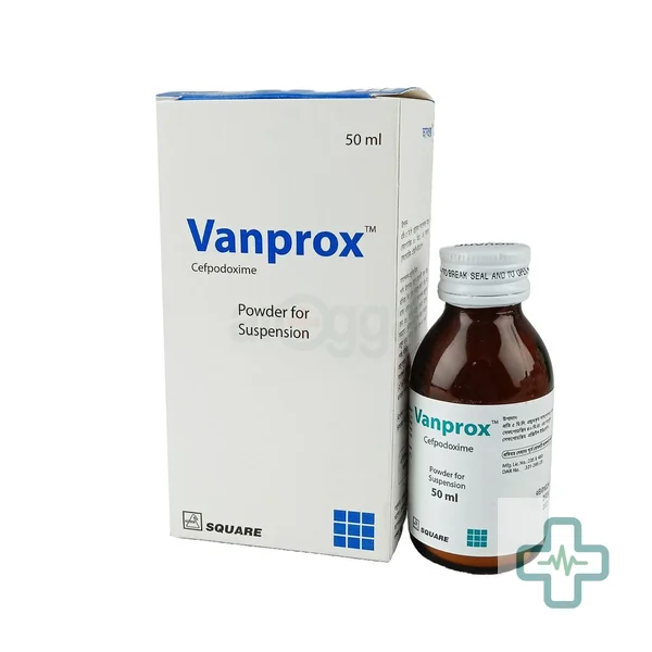 Vanprox 40 mg/5 ml Powder For Suspension — Cefpodoxime (Cefpodoxime Proxetil)