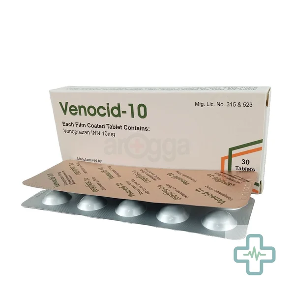 Venocid- 10 10 mg Tablet — Vonoprazan
