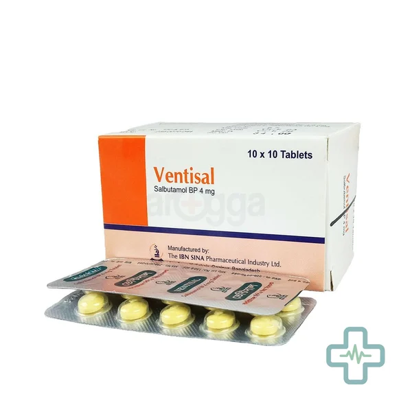 Ventisal 4 mg Tablet — Salbutamol
