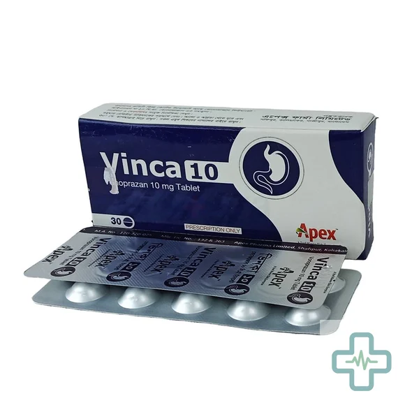 Vinca 10 10 mg Tablet — Vonoprazan