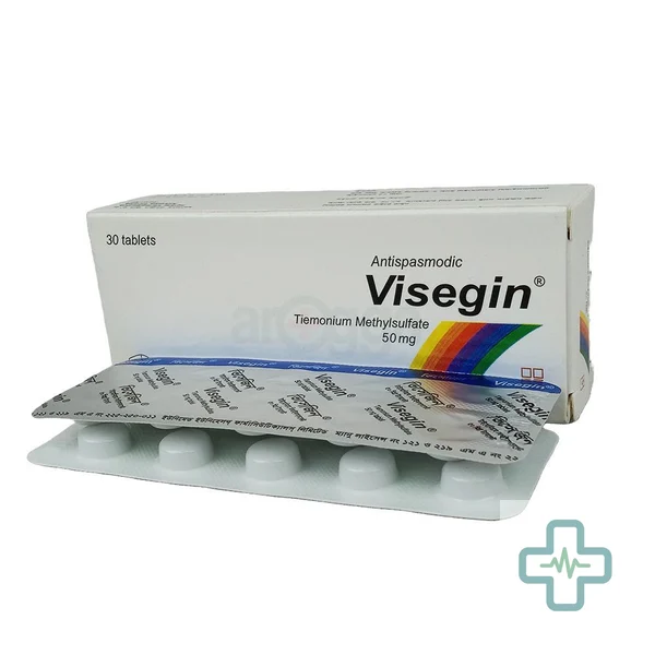 Visegin 50 mg Tablet — Tiemonium Methylsulphate
