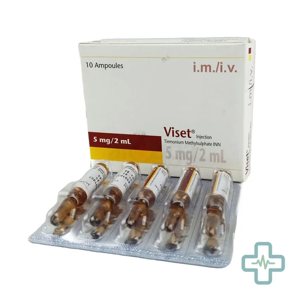Viset 5 mg/2 ml Injection — Tiemonium Methylsulphate