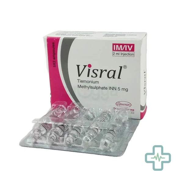 Visral 5 mg/2 ml Injection — Tiemonium Methylsulphate