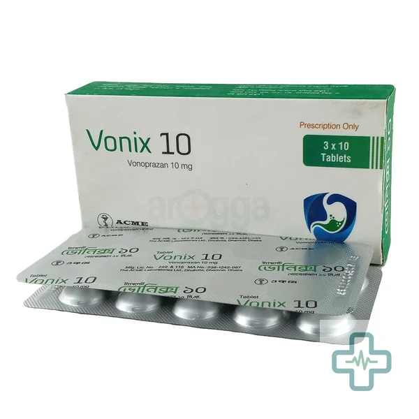Vonix 10 10 mg Tablet — Vonoprazan