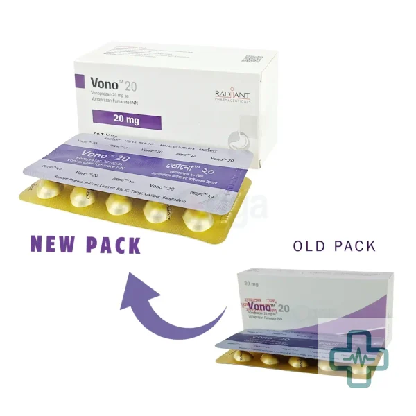 Vono 20 20 mg Tablet — Vonoprazan