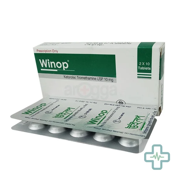 Winop 10 mg Tablet — Ketorolac Tromethamine