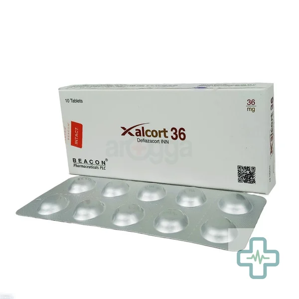 Xalcort 36 36 mg Tablet — Deflazacort