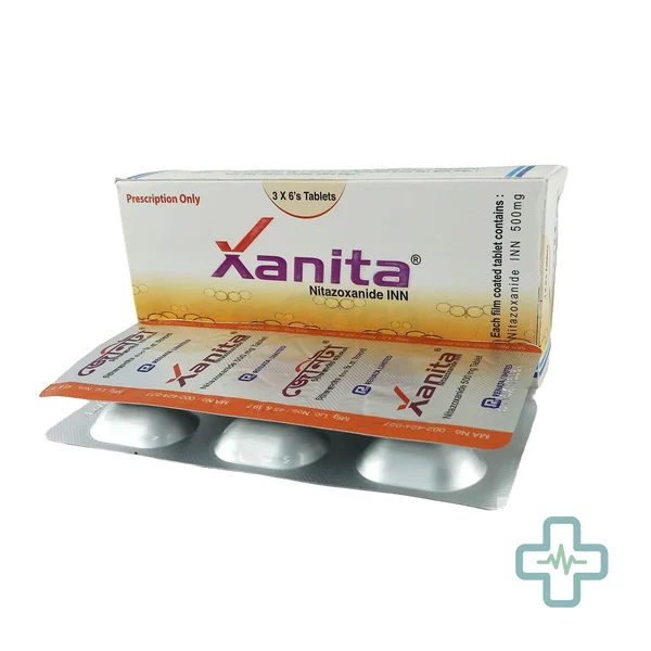 Xanita 500 mg Tablet — Nitazoxanide