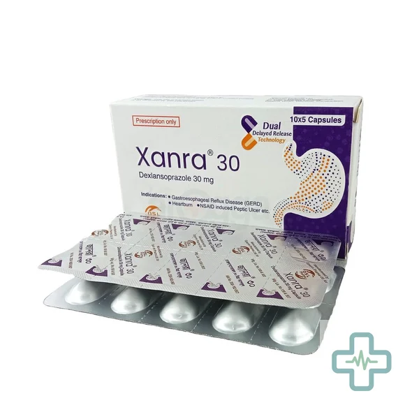 Xanra 30 mg Capsule — Dexlansoprazole