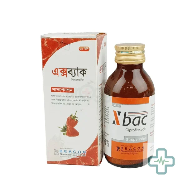 Xbac 250 mg/5 ml Powder For Suspension — Ciprofloxacin