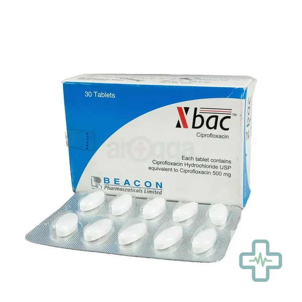 Xbac 500 mg Tablet — Ciprofloxacin