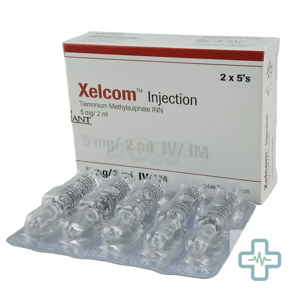 Xelcom IM/IV 5 mg/2 ml Injection — Tiemonium Methylsulphate