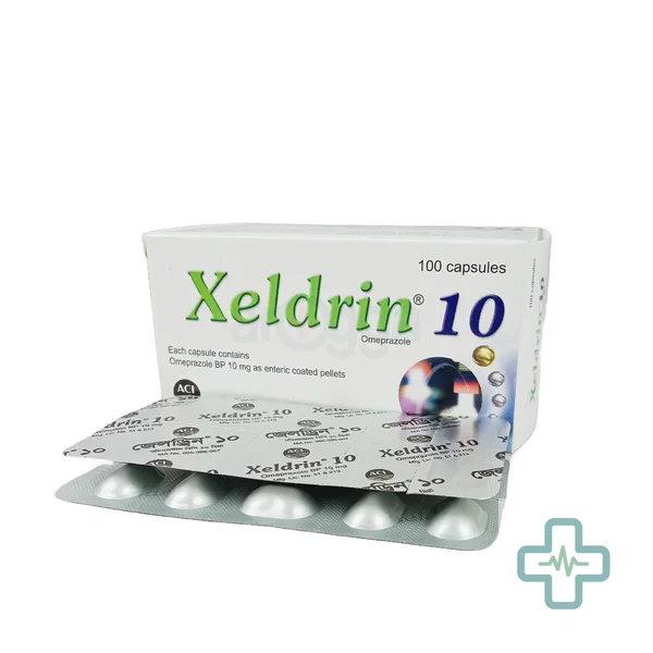 Xeldrin 10 mg Capsule — Omeprazole