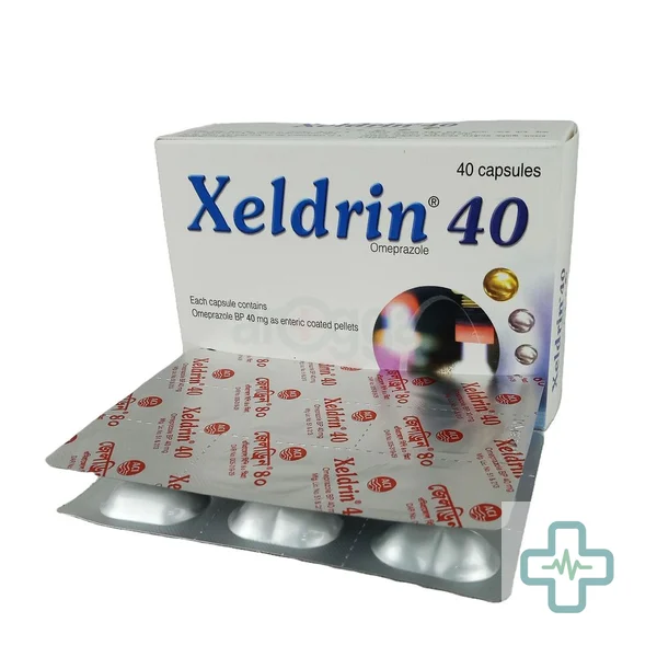 Xeldrin 40 mg Capsule — Omeprazole