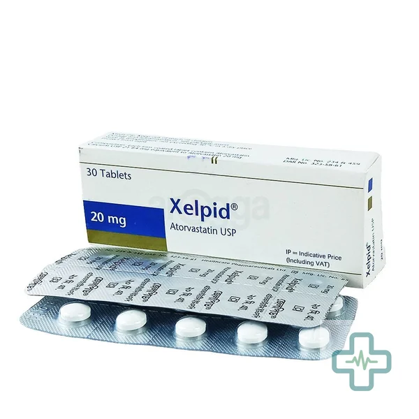 Xelpid 20 mg Tablet — Atorvastatin