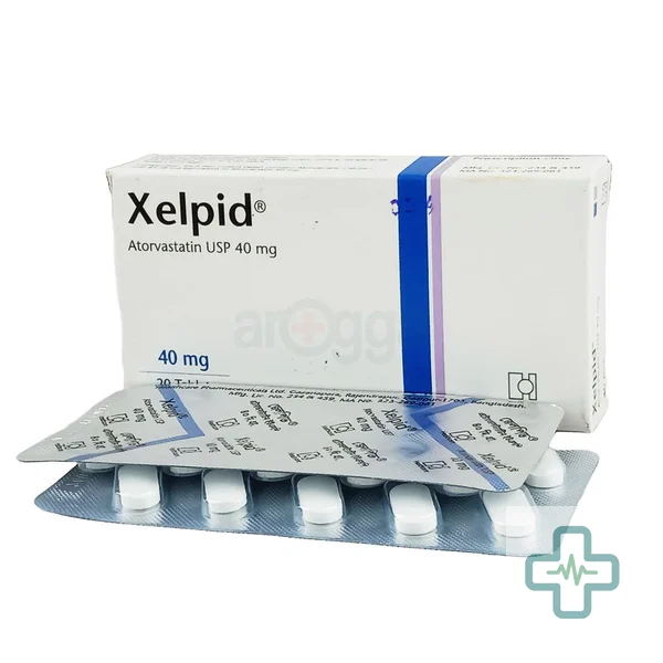 Xelpid 40 mg Tablet — Atorvastatin